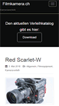 Mobile Screenshot of filmkamera.ch